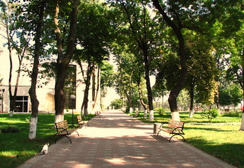 В парке санатория Белая Акация Одесса